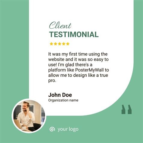 Testimonial John Smith